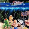 Image 2 : "Sand Bar 1" LIMITED EDITION Giclee on Canvas (28" x 35") by Michael Godard, SN Numbered and Signed 