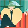 Image 2 : "La Signora Del Divano a Righe" Limited Edition Serigraph by Amleto dalla Costa, Numbered and Hand S