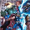 Image 2 : "Marvel Adventures: The Avengers #31" LIMITED EDITION Giclee on Canvas by Salva Espin and Marvel Com