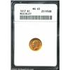 Image 1 : 1917 G$1 McKinley MS63 ANACS.