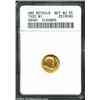 Image 1 : 1922 G$1 Grant no Star--Cleaned--ANACS. Unc Details, Net AU55.