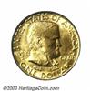 Image 1 : 1922 G$1 Grant with Star MS63 PCGS.