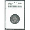 Image 1 : 1893 25C Isabella Quarter MS62 ANACS.