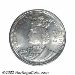 1893 25C Isabella Quarter MS66 PCGS.