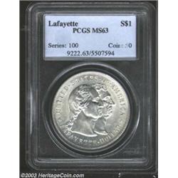1900 $1 Lafayette Dollar MS63 PCGS.