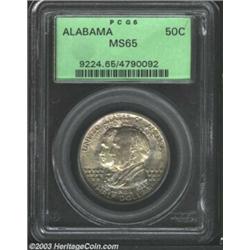 1921 50C Alabama MS65 PCGS.