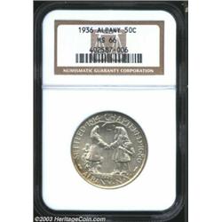 1936 50C Albany MS66 NGC.