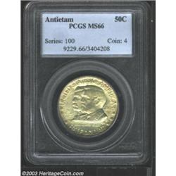 1937 50C Antietam MS66 PCGS.