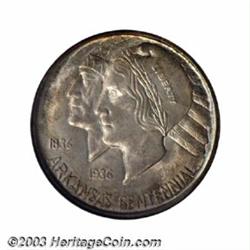 1935-D 50C Arkansas MS67 PCGS.