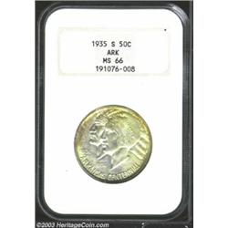 1935-S 50C Arkansas MS66 NGC.