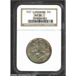 1937-D 50C Arkansas MS66 NGC.