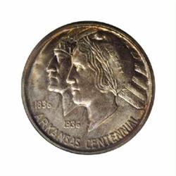 1937-D 50C Arkansas MS67 NGC.