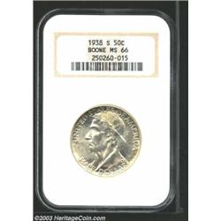 1938-S 50C Boone MS66 NGC.
