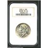 Image 1 : 1938-S 50C Boone MS66 NGC.