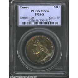 1938-S 50C Boone MS66 PCGS.
