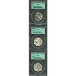 1938 SET Boone PDS Set MS66 PCGS.