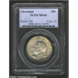 1936 50C Cleveland MS66 PCGS.