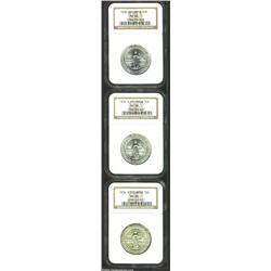 1936 SET Columbia PDS Set MS66 NGC.