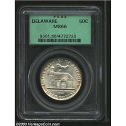 1936 50C Delaware MS66 PCGS.