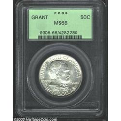 1922 50C Grant no Star MS66 PCGS.