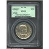 Image 1 : 1922 50C Grant with Star MS63 PCGS.
