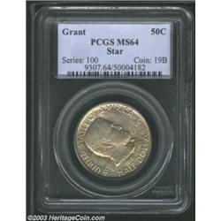 1922 50C Grant with Star MS64 PCGS.