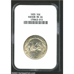 1935 50C Hudson MS64 NGC.