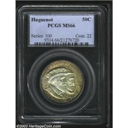 1924 50C Huguenot MS66 PCGS.