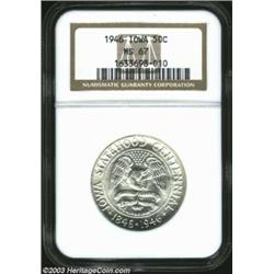 1946 50C Iowa MS67 NGC.