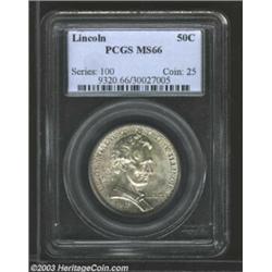 1918 50C Lincoln MS66 PCGS.