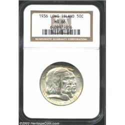 1936 50C Long Island MS66 NGC.