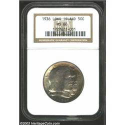 1936 50C Long Island MS66 NGC.