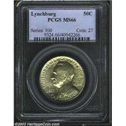 1936 50C Lynchburg MS66 PCGS.