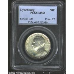 1936 50C Lynchburg MS66 PCGS.