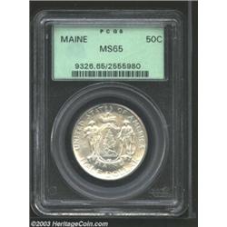 1920 50C Maine MS65 PCGS.