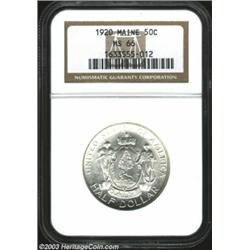 1920 50C Maine MS66 NGC.