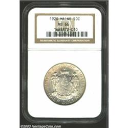 1920 50C Maine MS66 NGC.