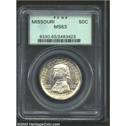 1921 50C Missouri MS63 PCGS.