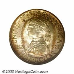 1921 50C Missouri 2x4 MS66 PCGS.