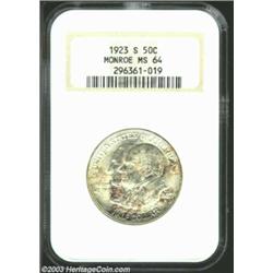 1923-S 50C Monroe MS64 NGC.