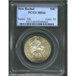 1938 50C New Rochelle MS66 PCGS.