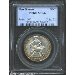 1938 50C New Rochelle MS66 PCGS.