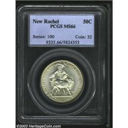 1938 50C New Rochelle MS66 PCGS.
