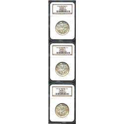 1938 SET Oregon PDS Set MS65 NGC.