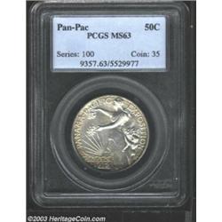 1915-S 50C Panama-Pacific MS63 PCGS.