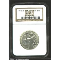 1915-S 50C Panama-Pacific MS65 NGC.