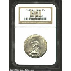 1920 50C Pilgrim MS66 NGC.
