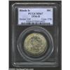 Image 1 : 1936-D 50C Rhode Island MS67 PCGS.