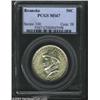 Image 1 : 1937 50C Roanoke MS67 PCGS.
