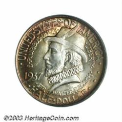 1937 50C Roanoke MS67 PCGS.